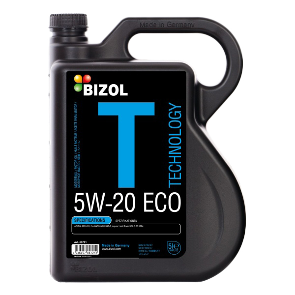 Моторное масло BIZOL Technology 5W20 ECO 5л