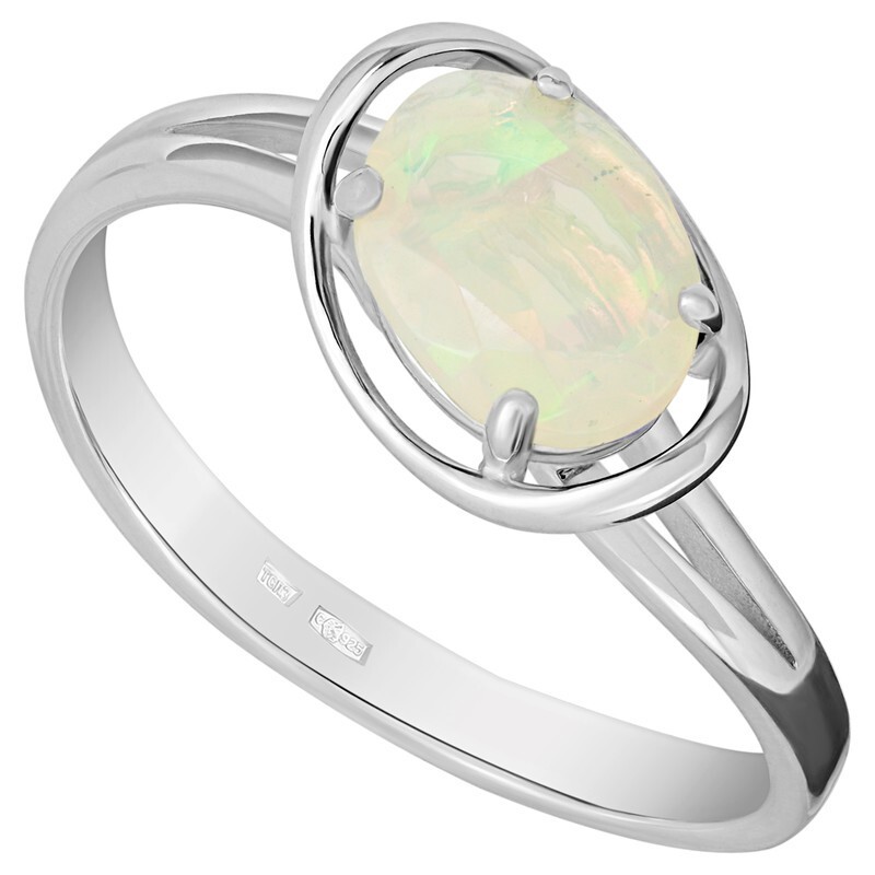 

Кольцо из серебра с опалом р., LAZURIT-ONLINE 775000, 775000