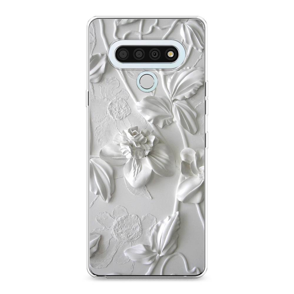 

Чехол Awog на LG Stylo 6 "Гипсовые цветы", 84550-7