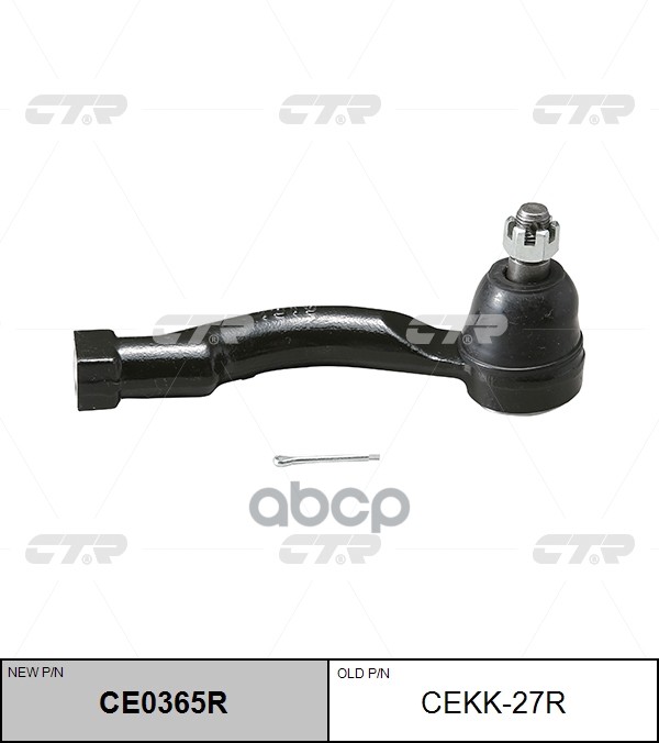 

/ Ce0365r Наконечник Рулевой Тяги | Прав | CTR арт. CEKK27R