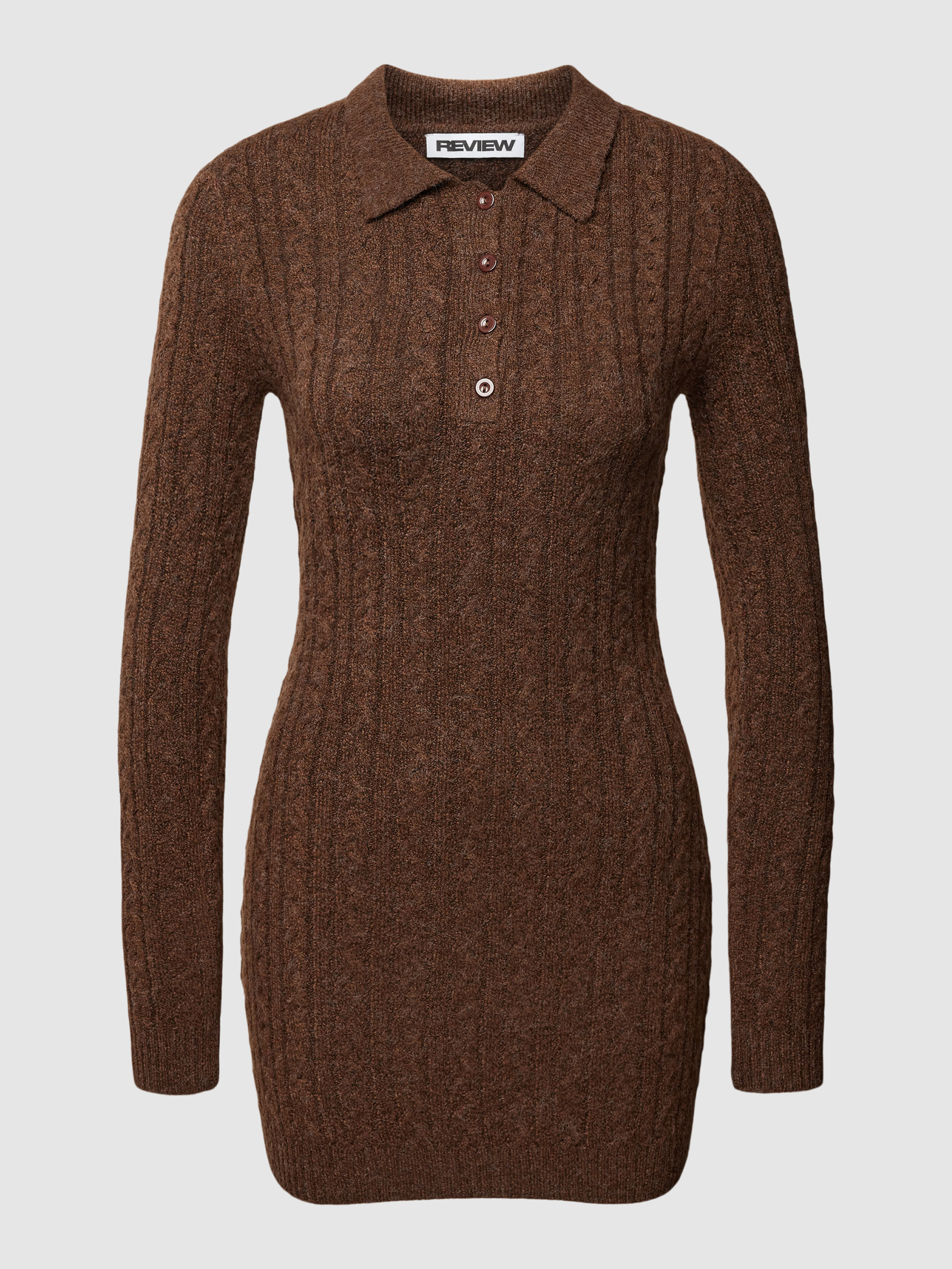 

Платье женское Review 1827181 коричневое M (доставка из-за рубежа), Коричневый, 1827181