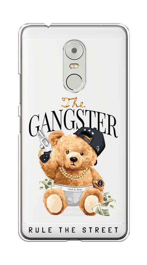 

Чехол на Lenovo K6 Note "The Gangster", Бежевый;серый;черный, 112250-6