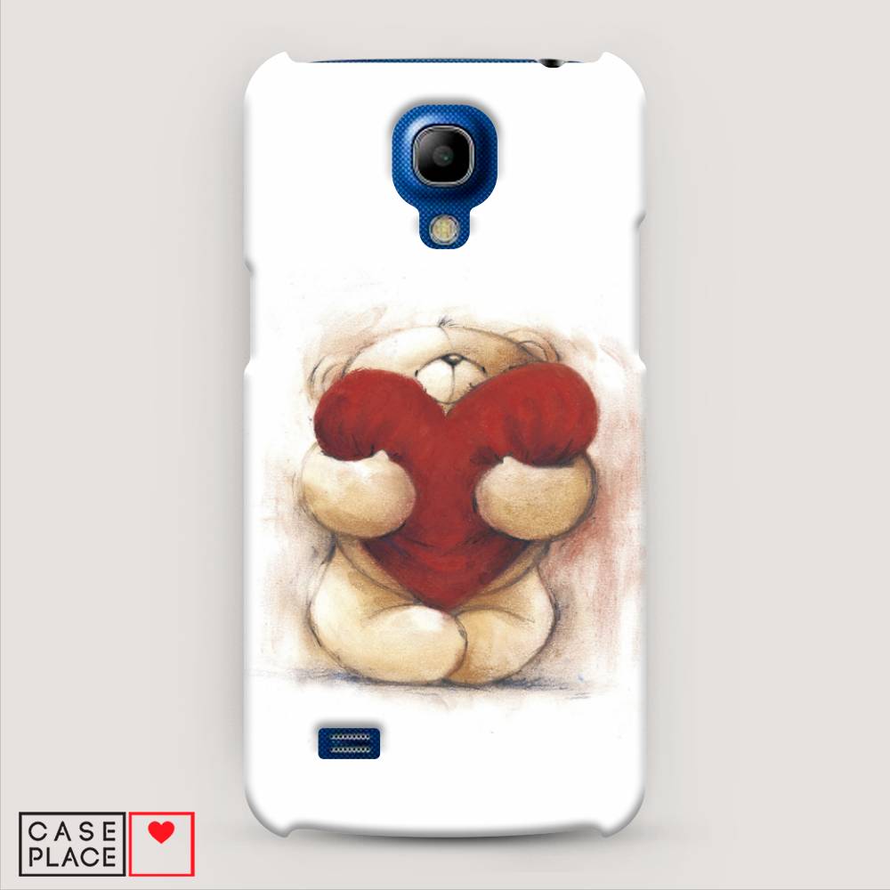 

Чехол Awog "Мишка с сердцем 1" для Samsung Galaxy S4 mini, 24020-5