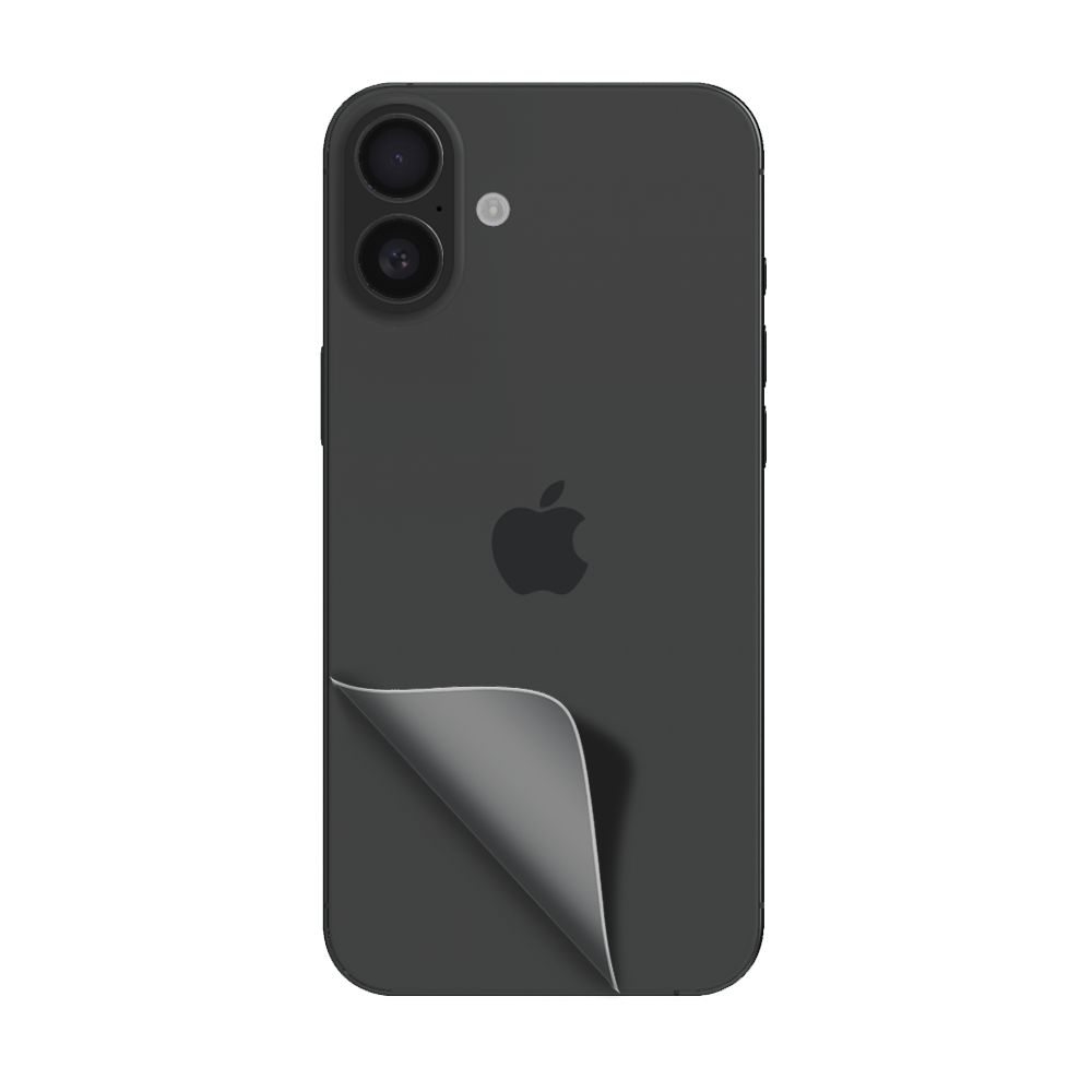 

Пленка защитная гидрогелевая Krutoff для iPhone 16 Plus задняя сторона