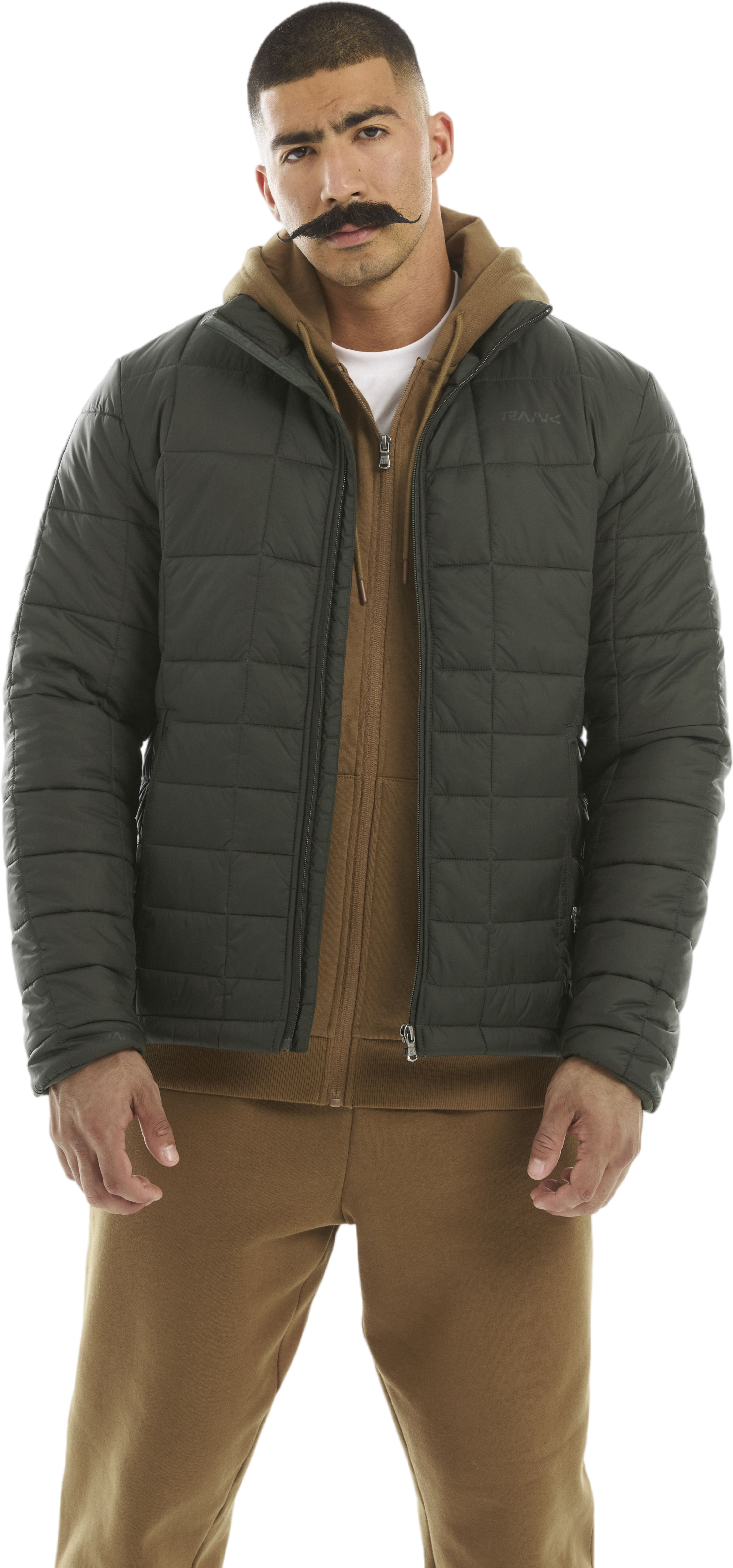 Куртка мужская RANK STORM-TEX Hooded Jacket FD зеленая L