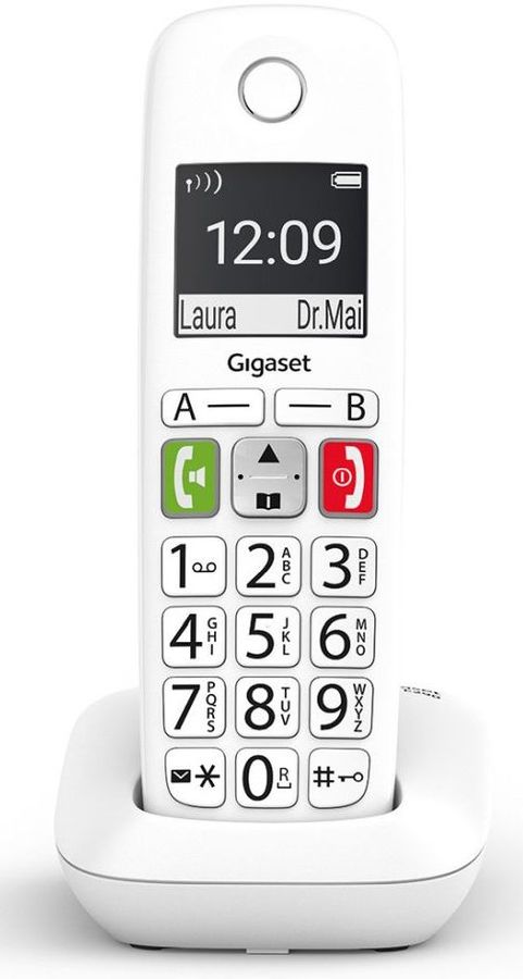 DECT телефон Gigaset E290 SYS белый