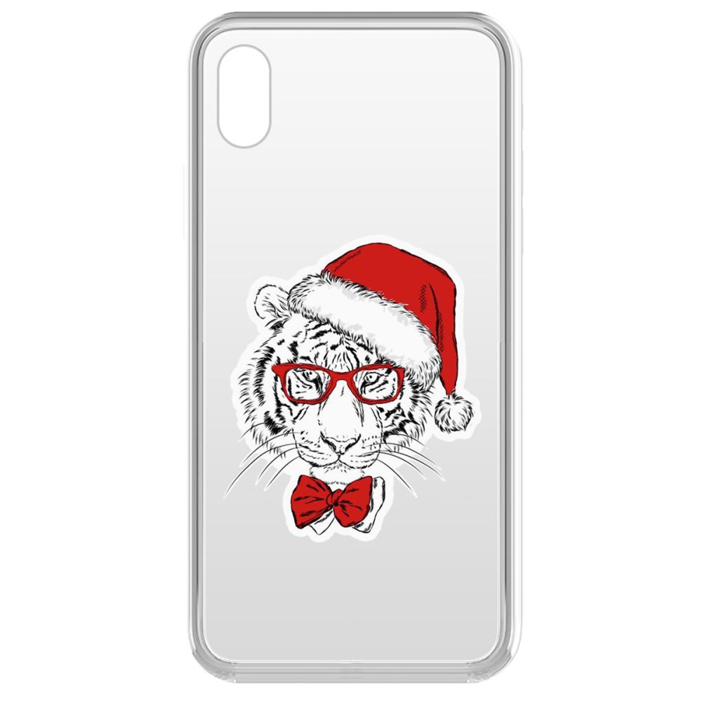

Чехол-накладка Krutoff Clear Case Символ года для iPhone XR