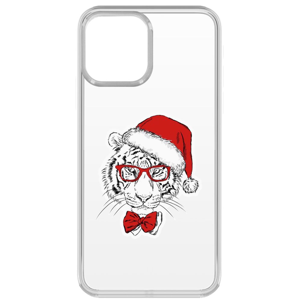 

Чехол-накладка Krutoff Clear Case Символ года для iPhone 13