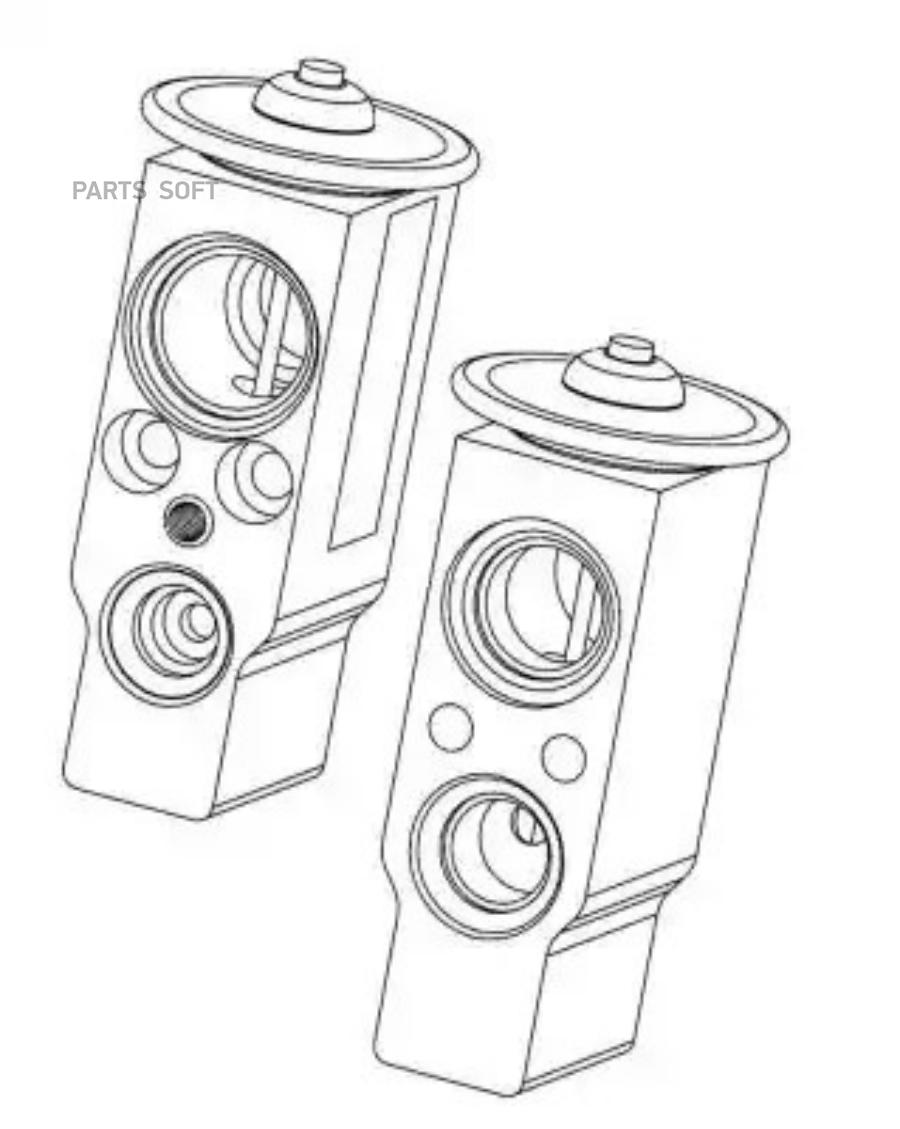 Клапан расширительный системы кондиционирования