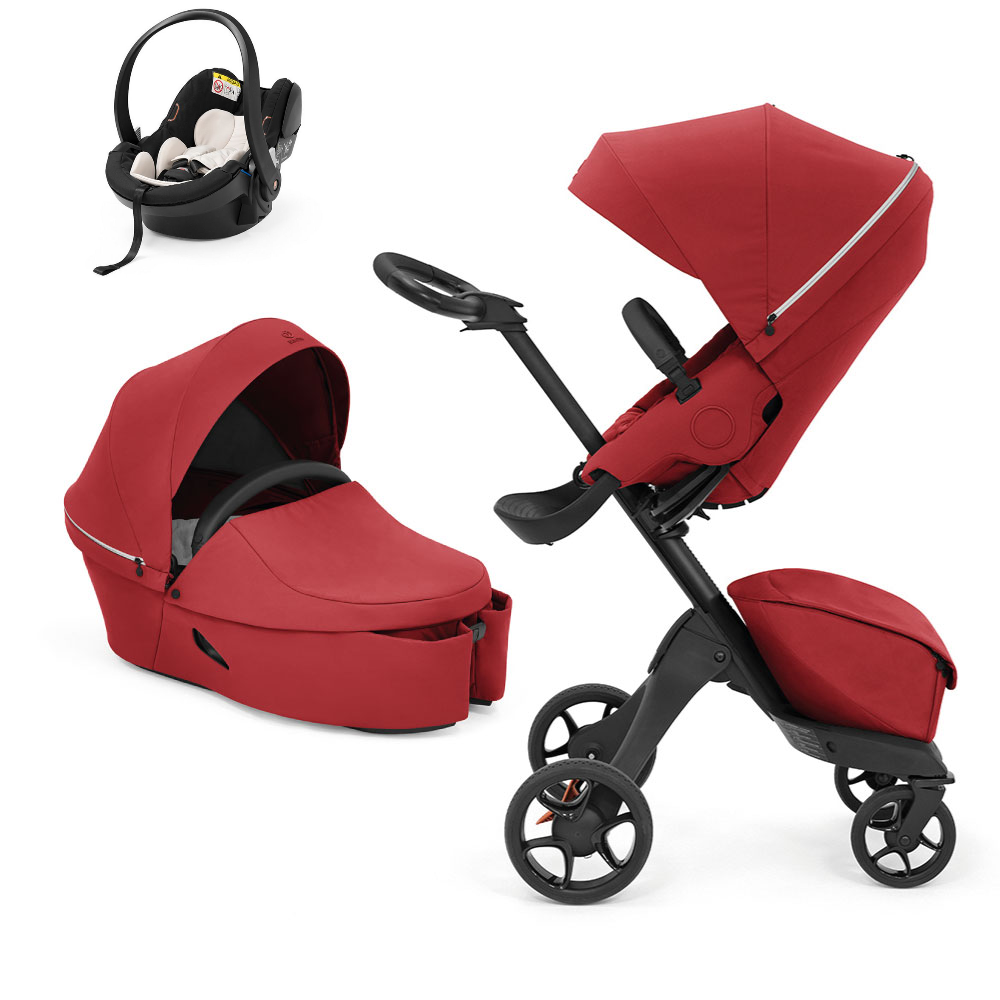 

Коляска 3в1 Stokke Xplory X ruby red, Xplory X