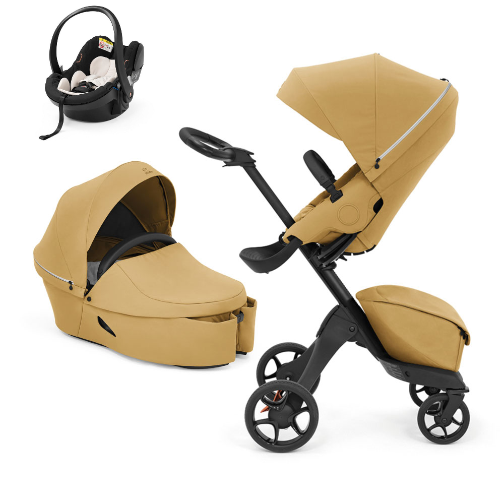 

Коляска 3в1 Stokke Xplory X golden yellow, Xplory X