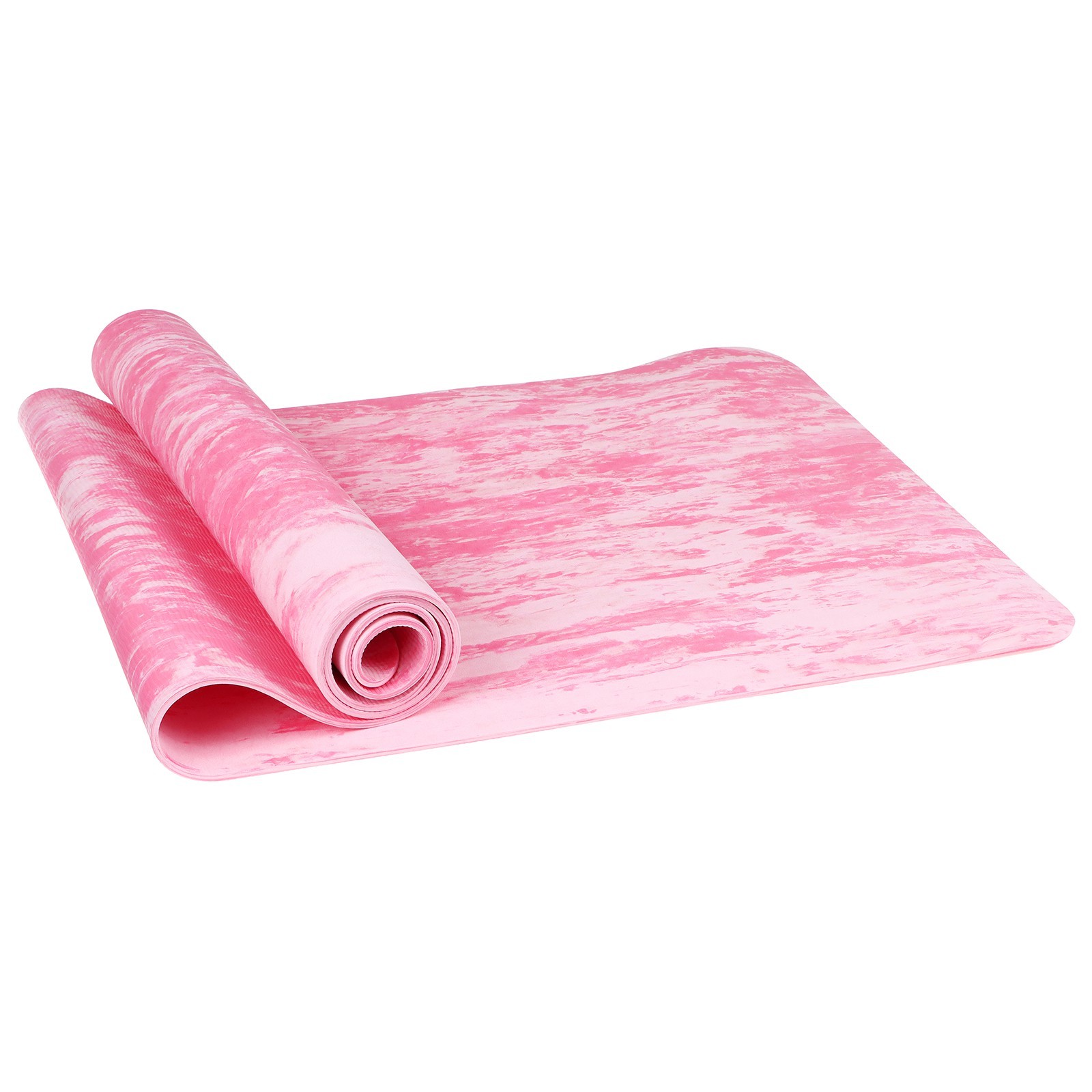 

Коврик для йоги Sangh волны с рызмытием pink 183 см, 6 мм, Розовый, волны с рызмытием