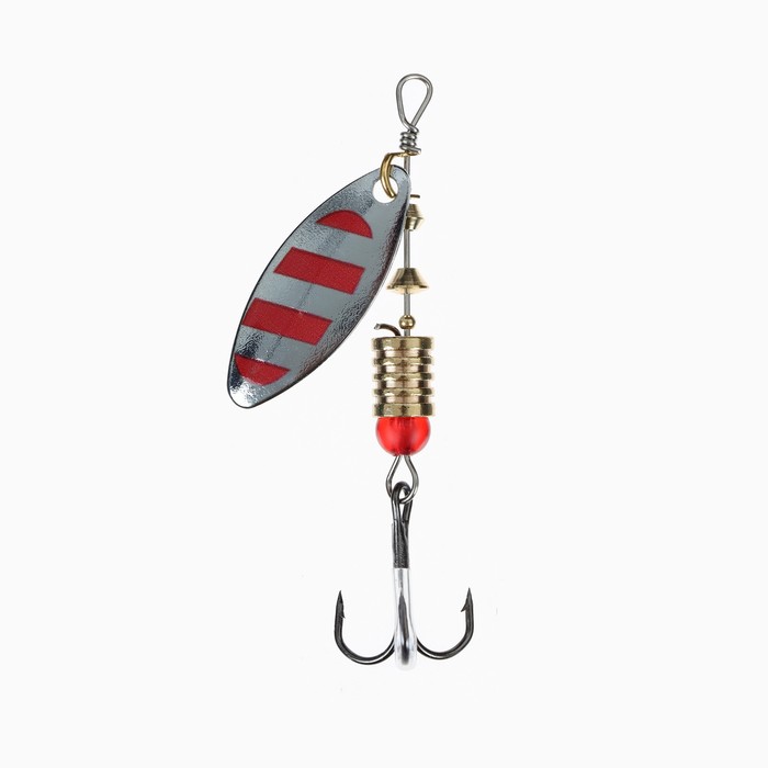 

Блесна вращающаяся Namazu Alleria, 5 г, цвет 08, Красный;серебристый