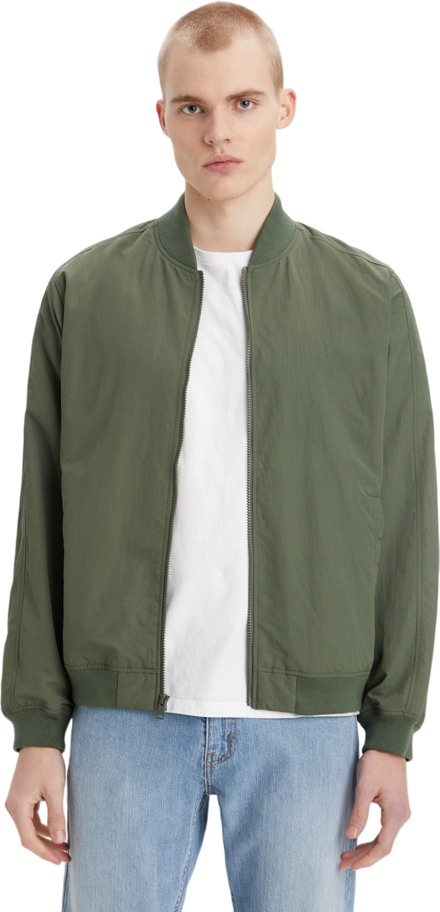 

Бомбер мужской LEVIS OCEANVIEW FLIGHT JACKET зеленый S, OCEANVIEW FLIGHT JACKET