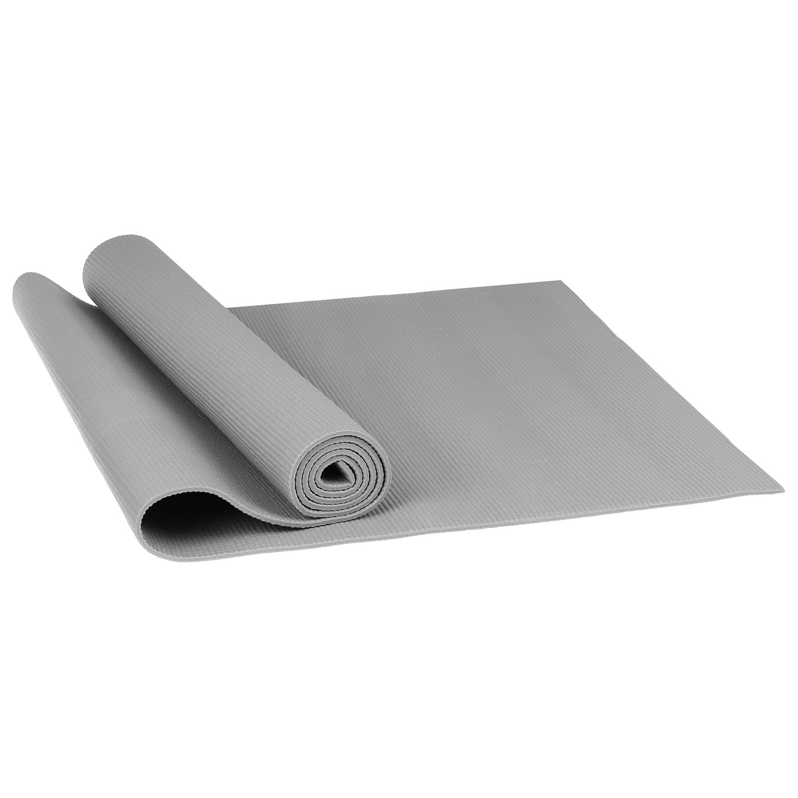 

Коврик для йоги Sangh рельефный light grey 173 см, 6 мм, Серый, рельефный