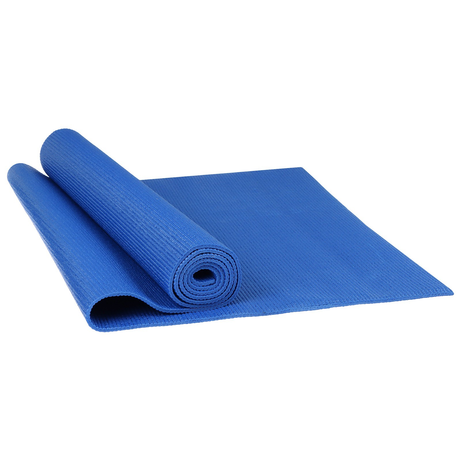 Коврик для йоги Sangh рельефный dark blue 173 см, 5 мм