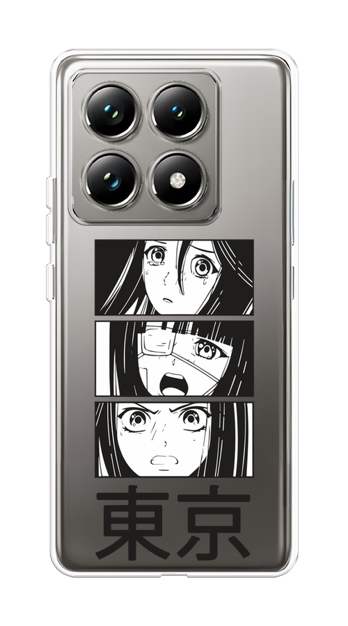 

Чехол на Xiaomi 14T Pro "Tokyo girls", Белый;черный;прозрачный, 323450-1