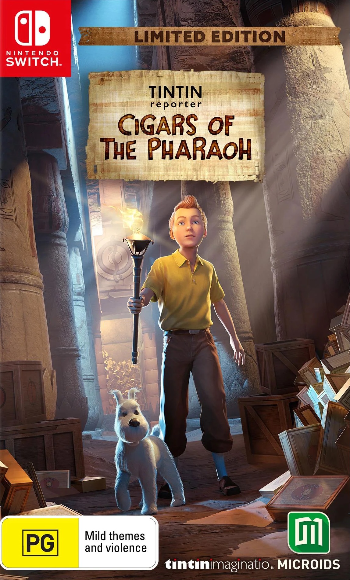 

Игра Tintin Reporter Cigars of the Pharaoh Limited Edition (NS, русские субтитры)