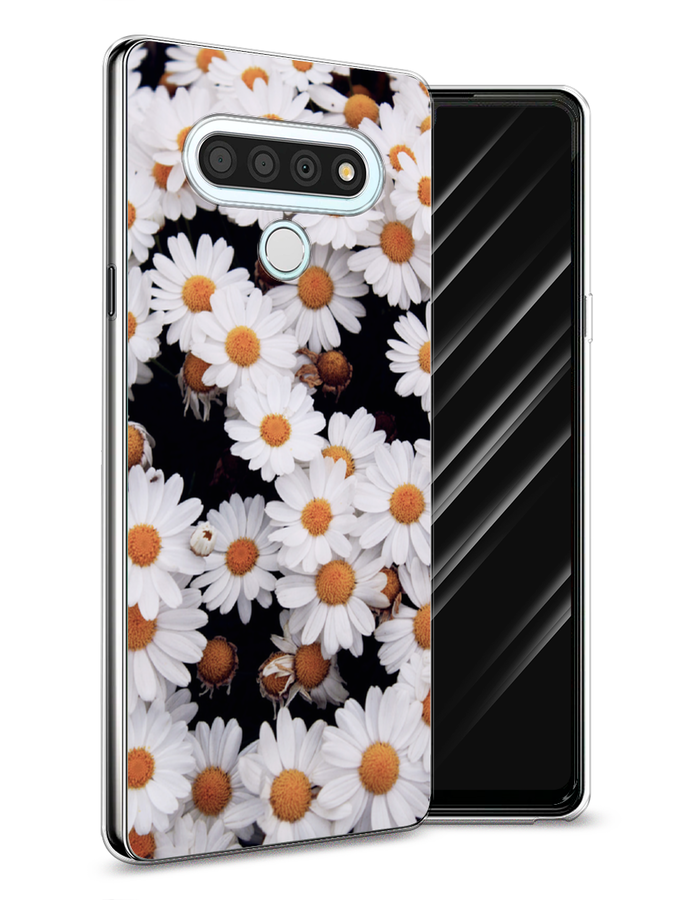 

Чехол Awog на LG Stylo 6 "Ромашковое поле", Белый, 84550-4
