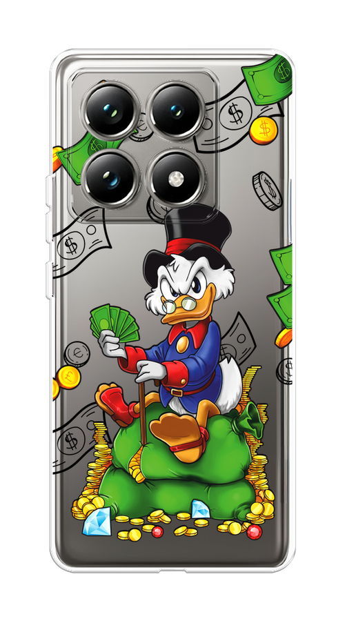 

Чехол на Xiaomi 14T Pro "Scrooge Richness", Черный;синий;зеленый, 323450-1