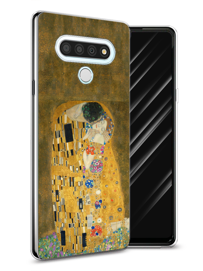 

Чехол Awog на LG Stylo 6 "Поцелуй Гюстава Климта", Желтый;коричневый, 84550-9