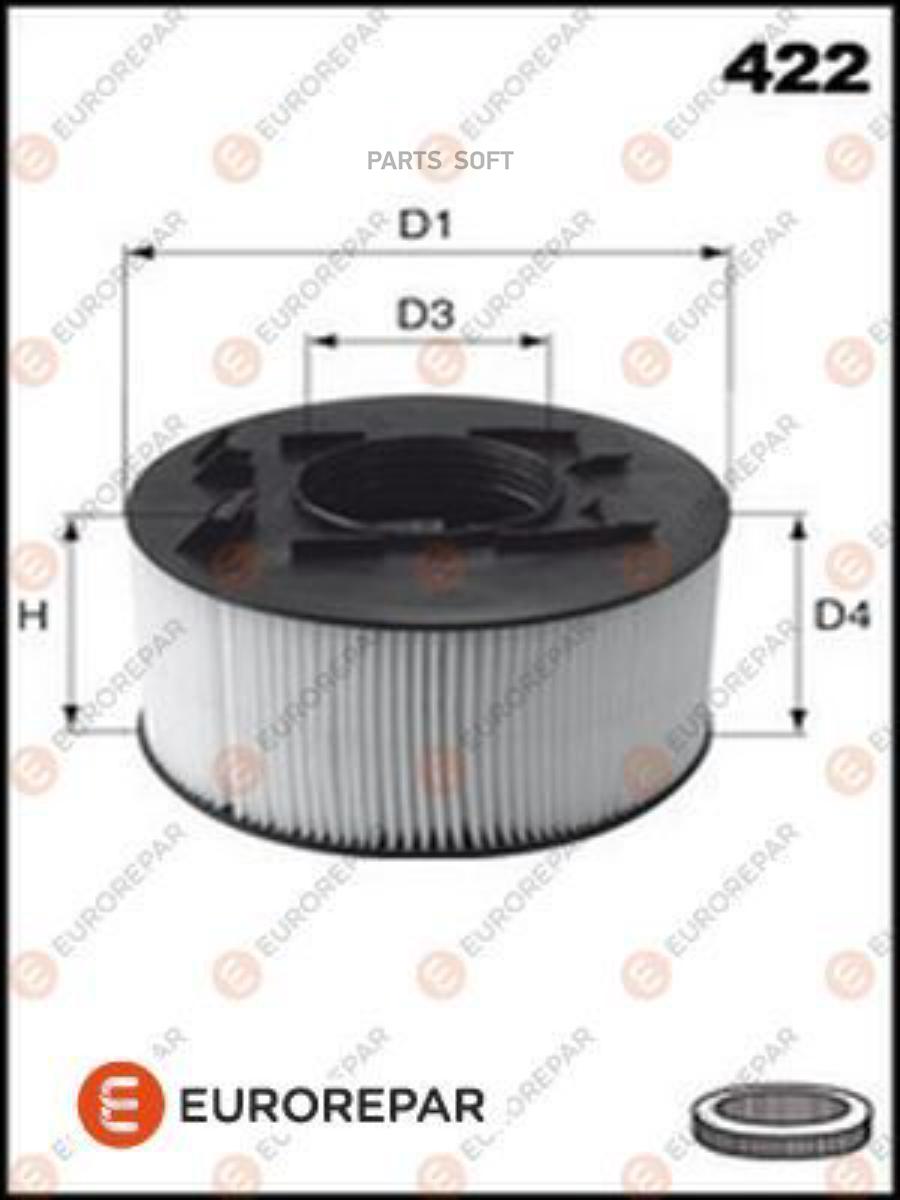 

Фильтр воздушный BMW 3/3 Compact/3 Touring 00>07 EUROREPAR E147311