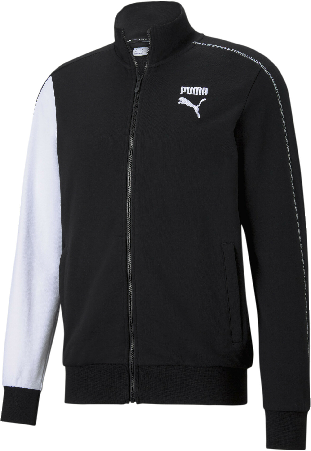

Олимпийка мужская PUMA 53131001 черная XS, 53131001