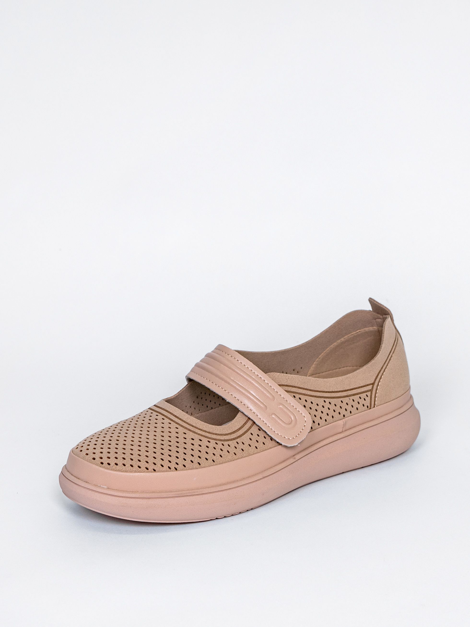 

Туфли женские Baden JH040-021 бежевые 38 RU, Бежевый, JH040-021