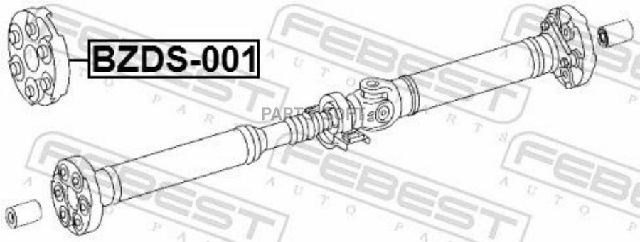 

Муфта Кардана Bzds-001 Febest BZDS-001