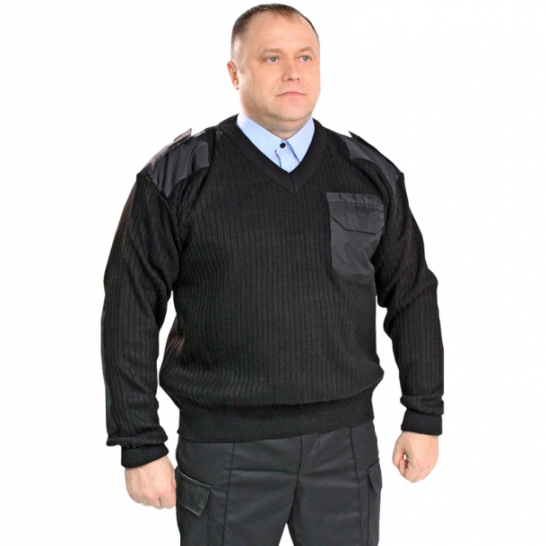

Свитер мужской NoBrand Форм Ol черный 3XL (56), Форм Ol