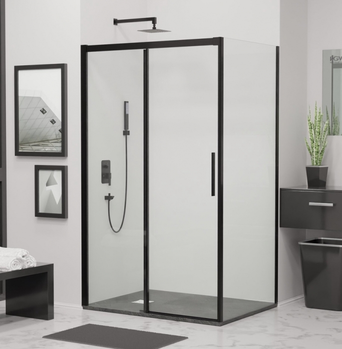 

Душевой уголок RGW Leipzig LE-41 B LE-12B+Z-050-2B 140x90