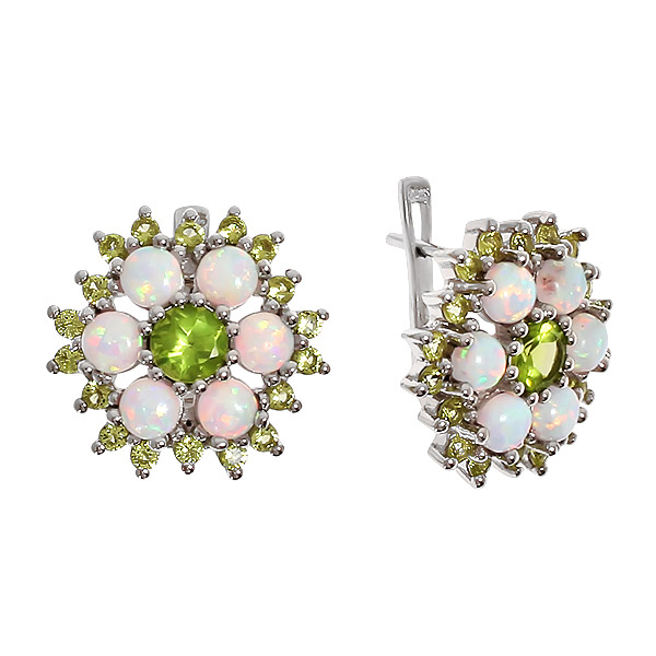 

Серьги из серебра с опалом Balex Jewellery 2410931251, 2410931251