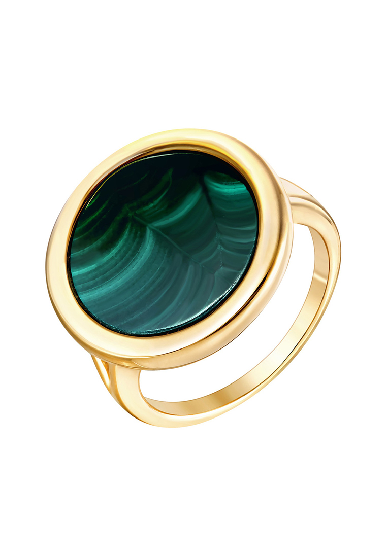 

Кольцо из серебра р. , Kari Jewelry КЛ-2055, малахит, КЛ-2055
