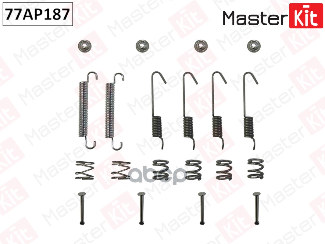 

Комплект Установочный Барабанных Колодок Master Kit 77Ap187