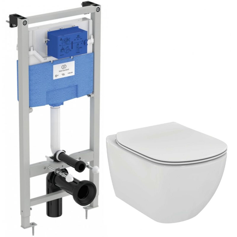 

Унитаз с инсталляцией Ideal Standard Prosys Tesi AquaBlade T3868V1