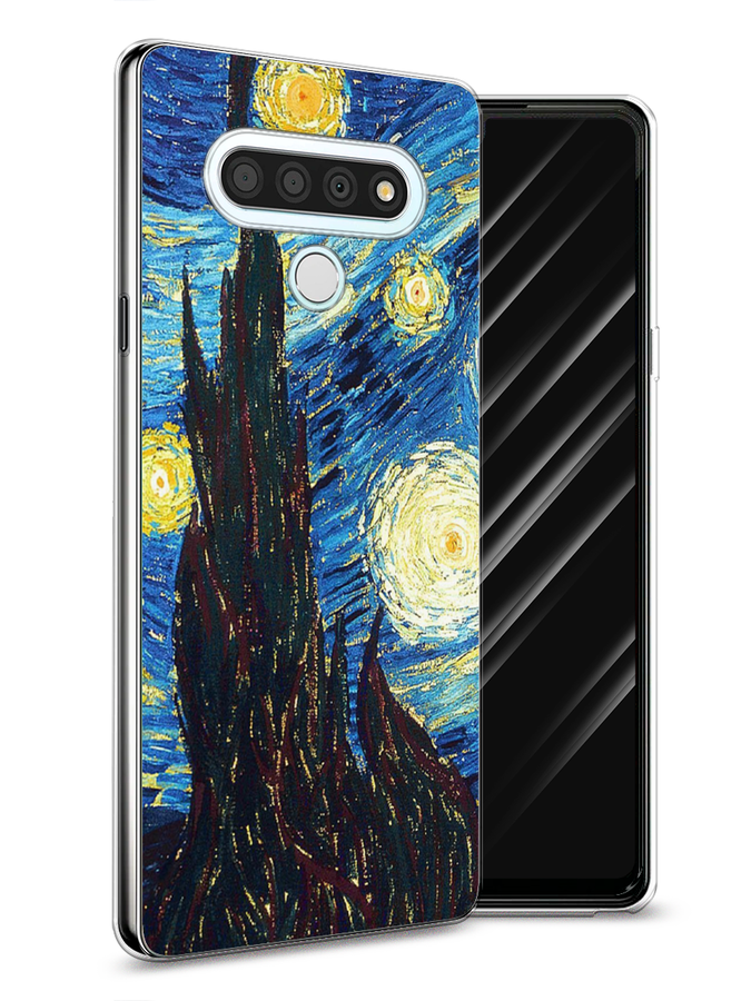 

Чехол Awog на LG Stylo 6 "Ван Гог Звездная ночь", Желтый, 84550-9