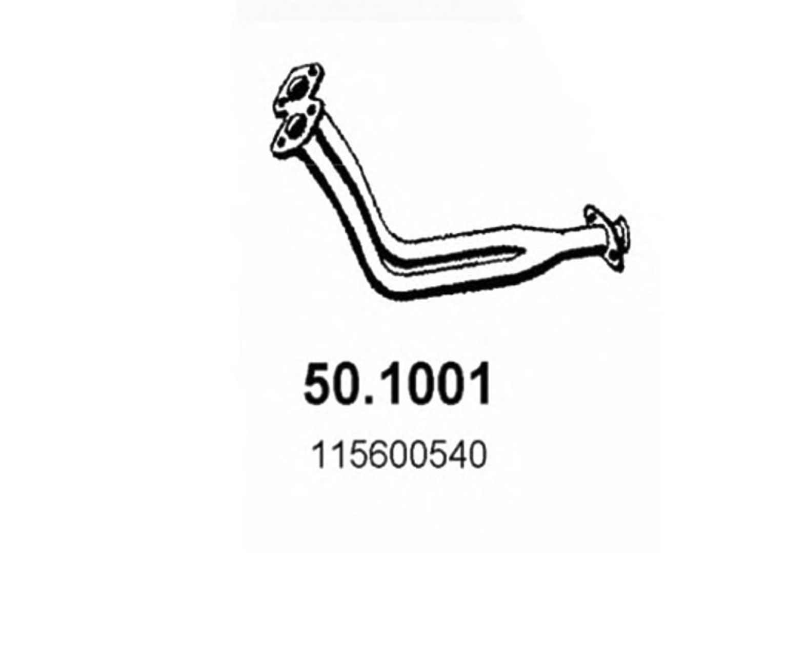 

Приемная Труба ASSO 50.1001