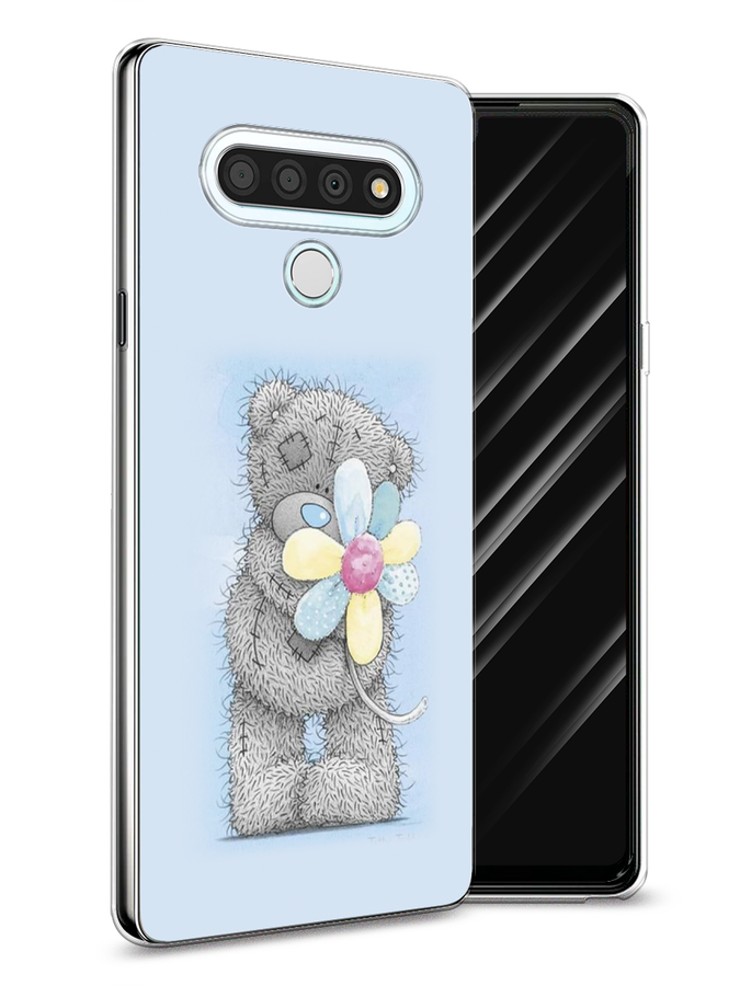 

Чехол Awog на LG Stylo 6 "Me to you с ромашкой", Голубой;серый;желтый, 84550-2