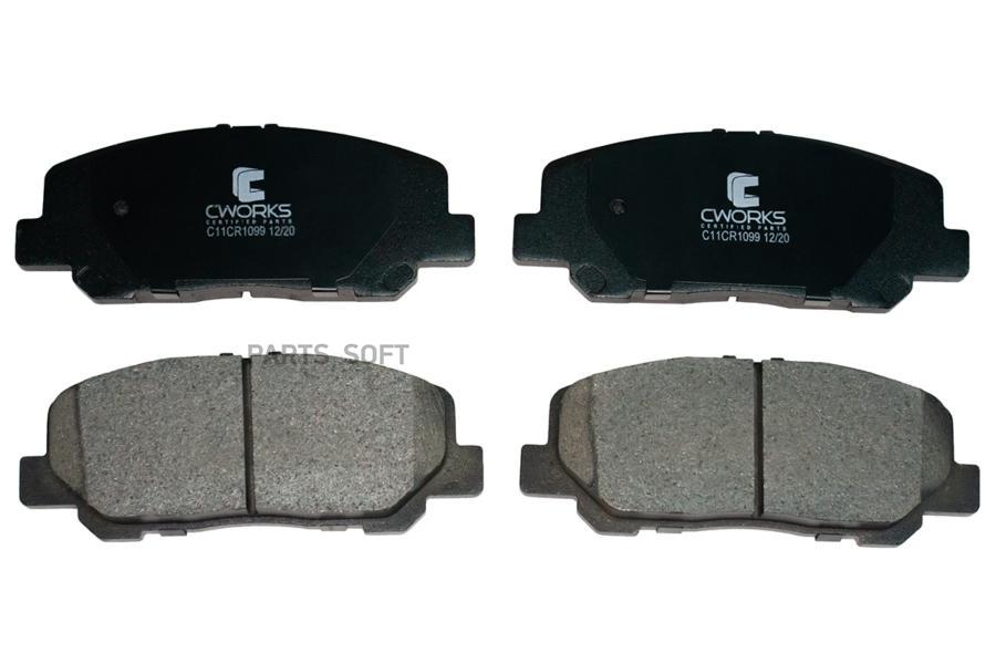 

Тормозные колодки CWORKS передние Low Metallic c11cr1099