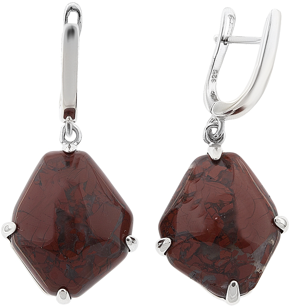 

Серьги из серебра с яшмой Balex Jewellery 2432930201, 2432930201