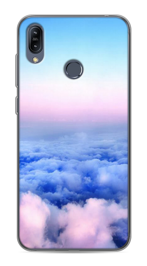 

Чехол Awog на Asus Zenfone Max M2 ZB633KL "Облака", Голубой;розовый, 43750-4