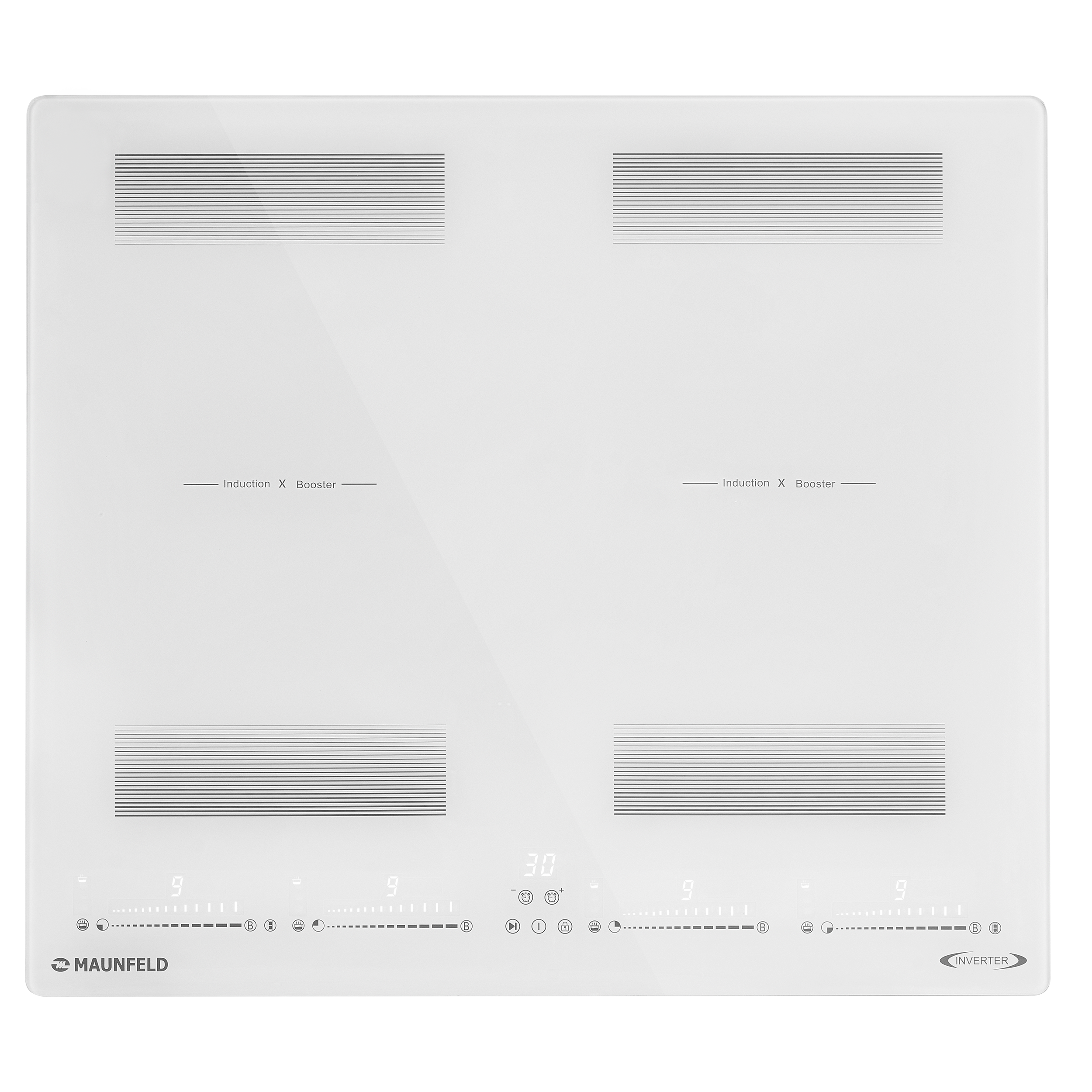 

Встраиваемая варочная панель индукционная MAUNFELD CVI594SF2WHD белый, CVI594SF2WHD
