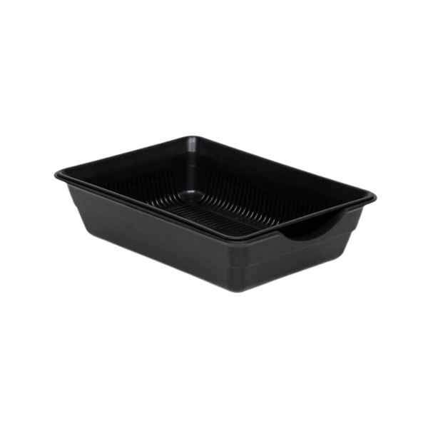 

Лоток Atlantis Plast с сеткой №4, 36 х 25,5 х 9 см чёрный, Черный, Лоток с сеткой № 4