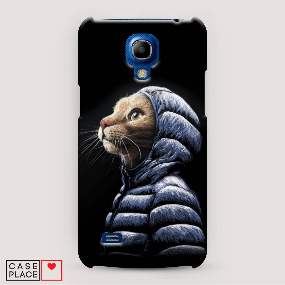 

Чехол Awog "Кот в капюшоне" для Samsung Galaxy S4 mini, 24020-1