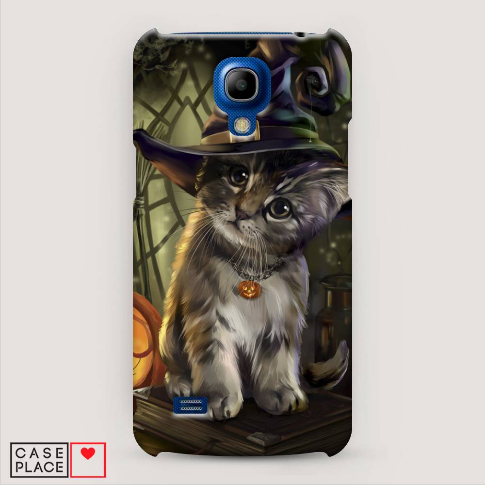 

Чехол Awog "Кот на Хэллоуин" для Samsung Galaxy S4 mini, 24020-1