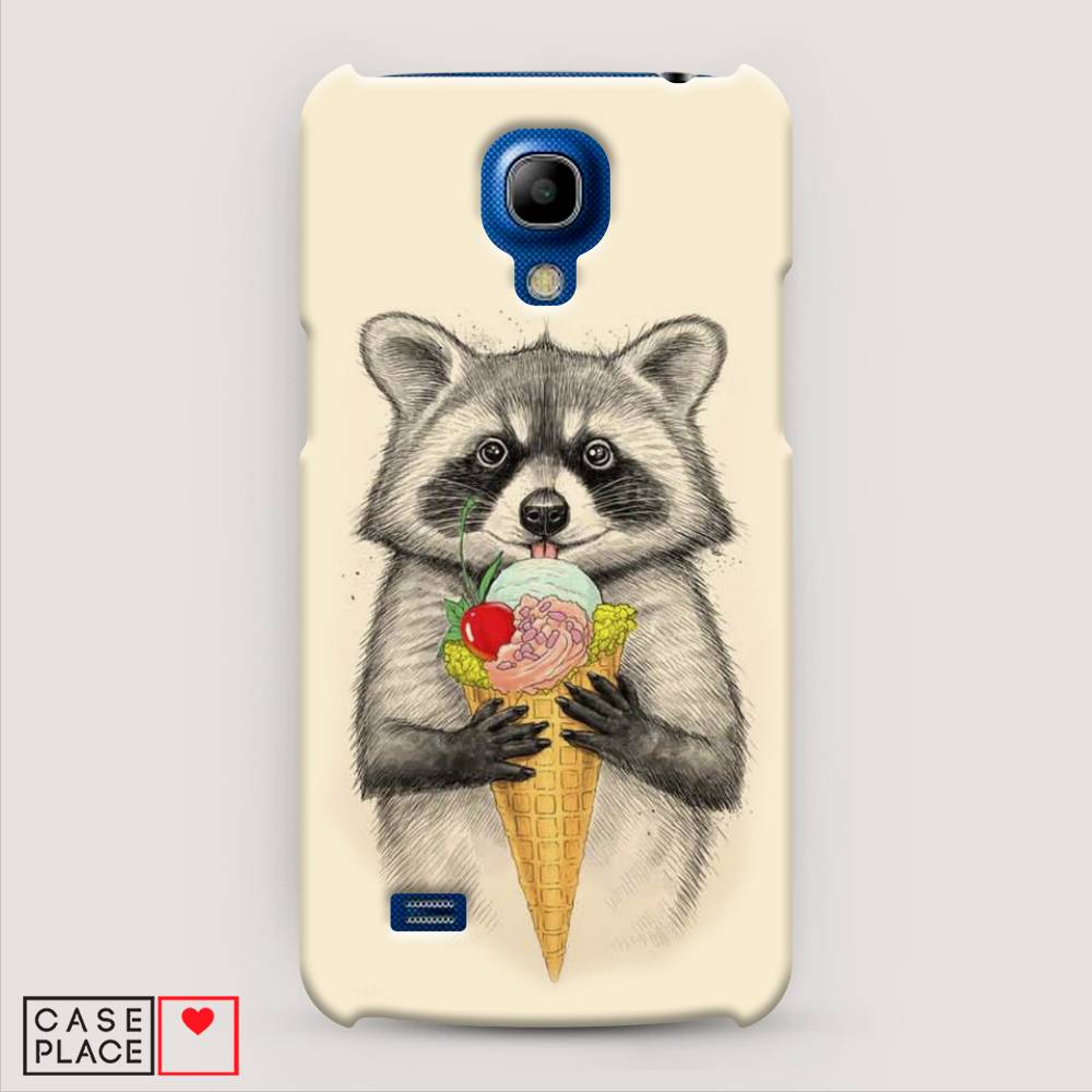

Чехол Awog "Енот с мороженым" для Samsung Galaxy S4 mini, 24020-7