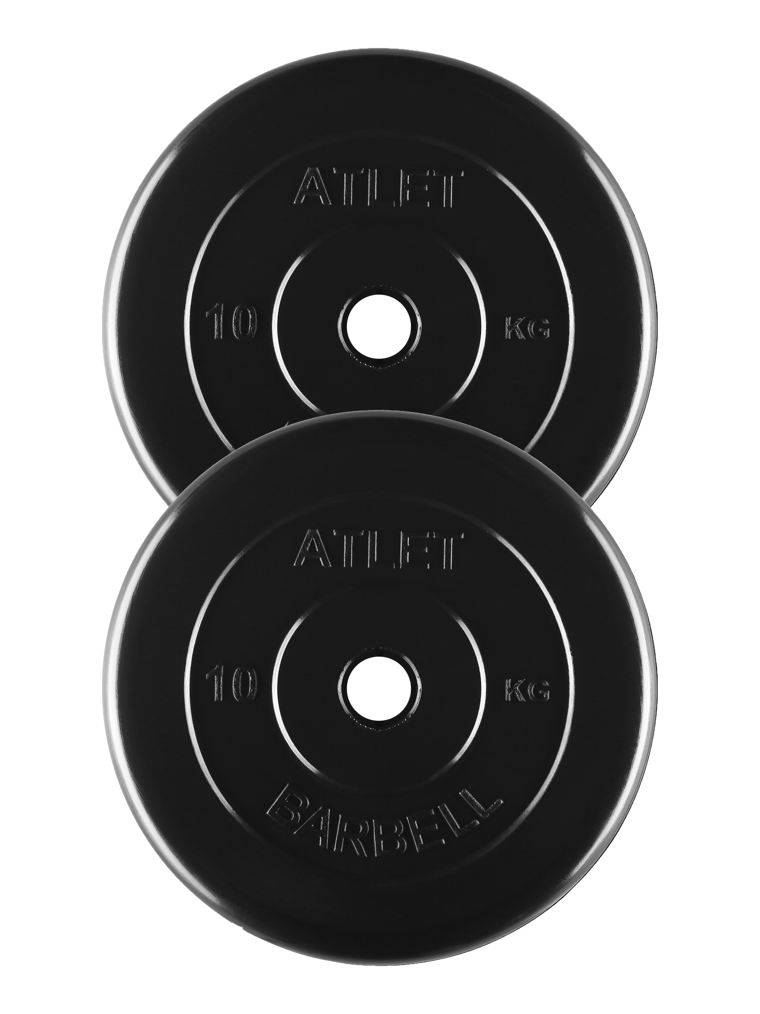

Диск для штанги MB Barbell Atlet 2 шт. 10 кг, 31 мм черный, Atlet 2 шт.