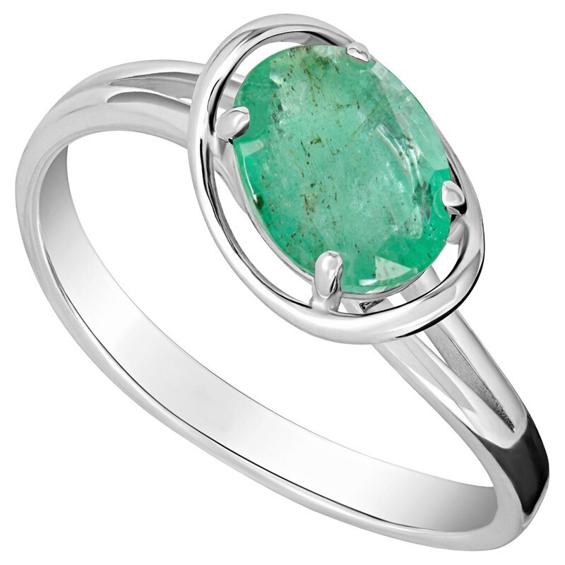 

Кольцо из серебра с изумрудом р.17 LAZURIT-ONLINE 773601, 773601