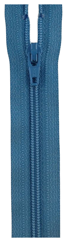 

Застежка-молния YKK 0561179/40, 837 голубой тип 3 (4,15мм), неразъемная, длина 40см
