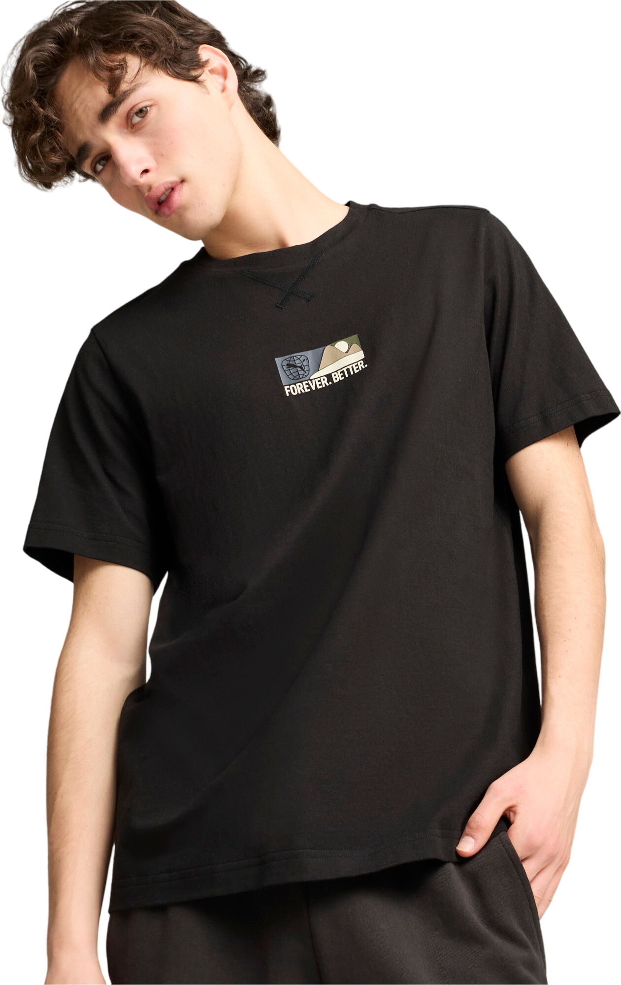 

Футболка мужская PUMA BETTER SPORTSWEAR Tee черная M, Черный, BETTER SPORTSWEAR Tee